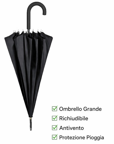 Ombrello grande antivento - grande,