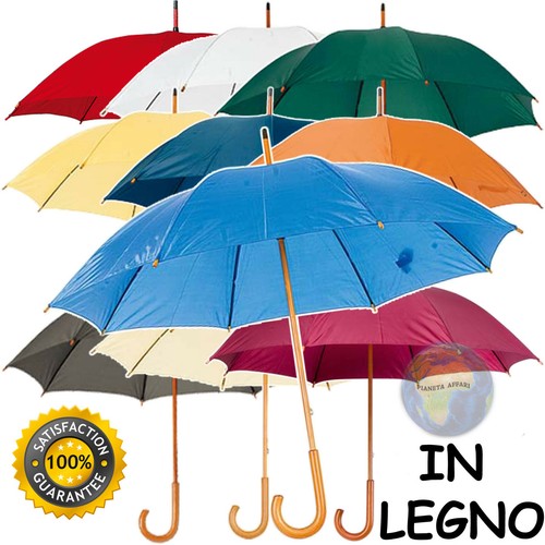 Ombrello grande legno uomo - ombrello,